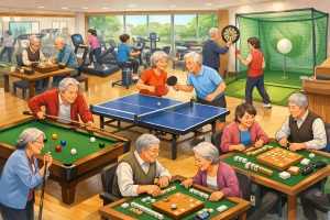 シニアのための多目的施設